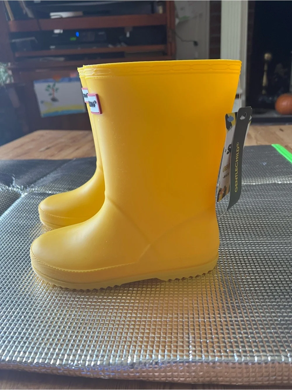 Kids Yellow Rain Boots Ei 29 us 11.5 /12